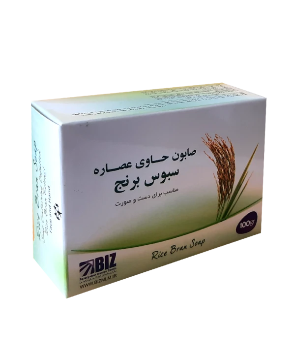 صابون حاوی عصاره سبوس برنج دست و صورت دکتربیز
