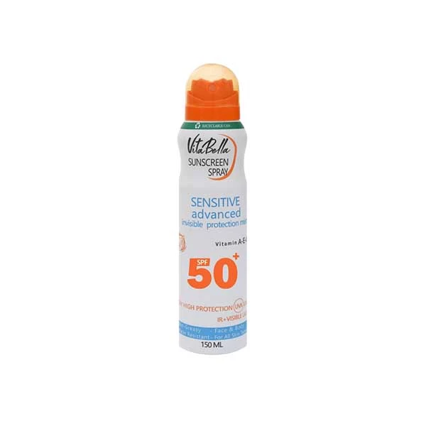 اسپری ضد افتاب spf50  برند ویتابلا وارداتی اصل