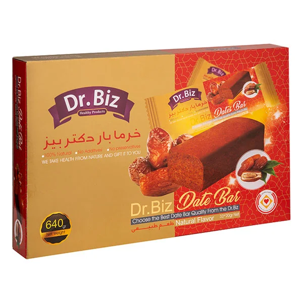 خرما بار طبیعی دکتربیز