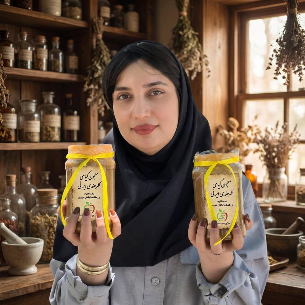 معجون کلحر درمانی طب سنتی رفع زودانزالی اقایان ترکیب ۱۶ گیاه هند پاکستانی+۶۰ گرم ژل رویال +عسل کنارجنوب